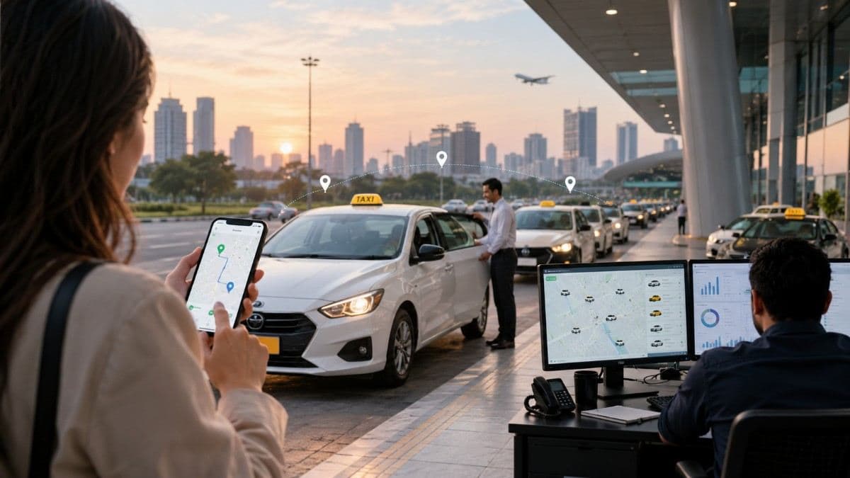 taxi booking app development