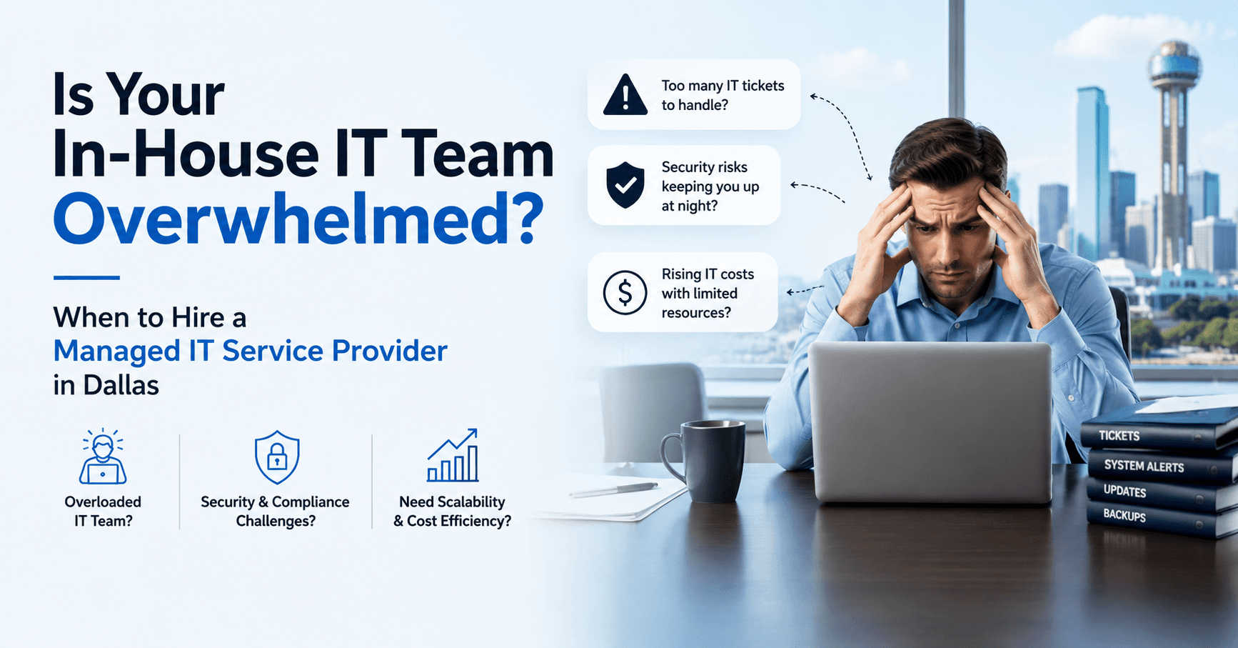 Why you should hire managed IT service provider in Dallas?