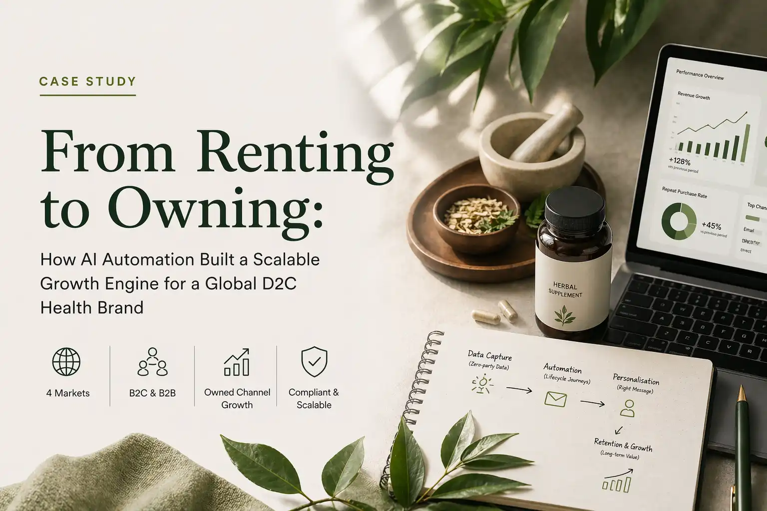 From Renting to Owning: How Vionsys AI Transformed a Global D2C Health Brand